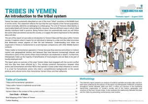 Tribes in Yemen