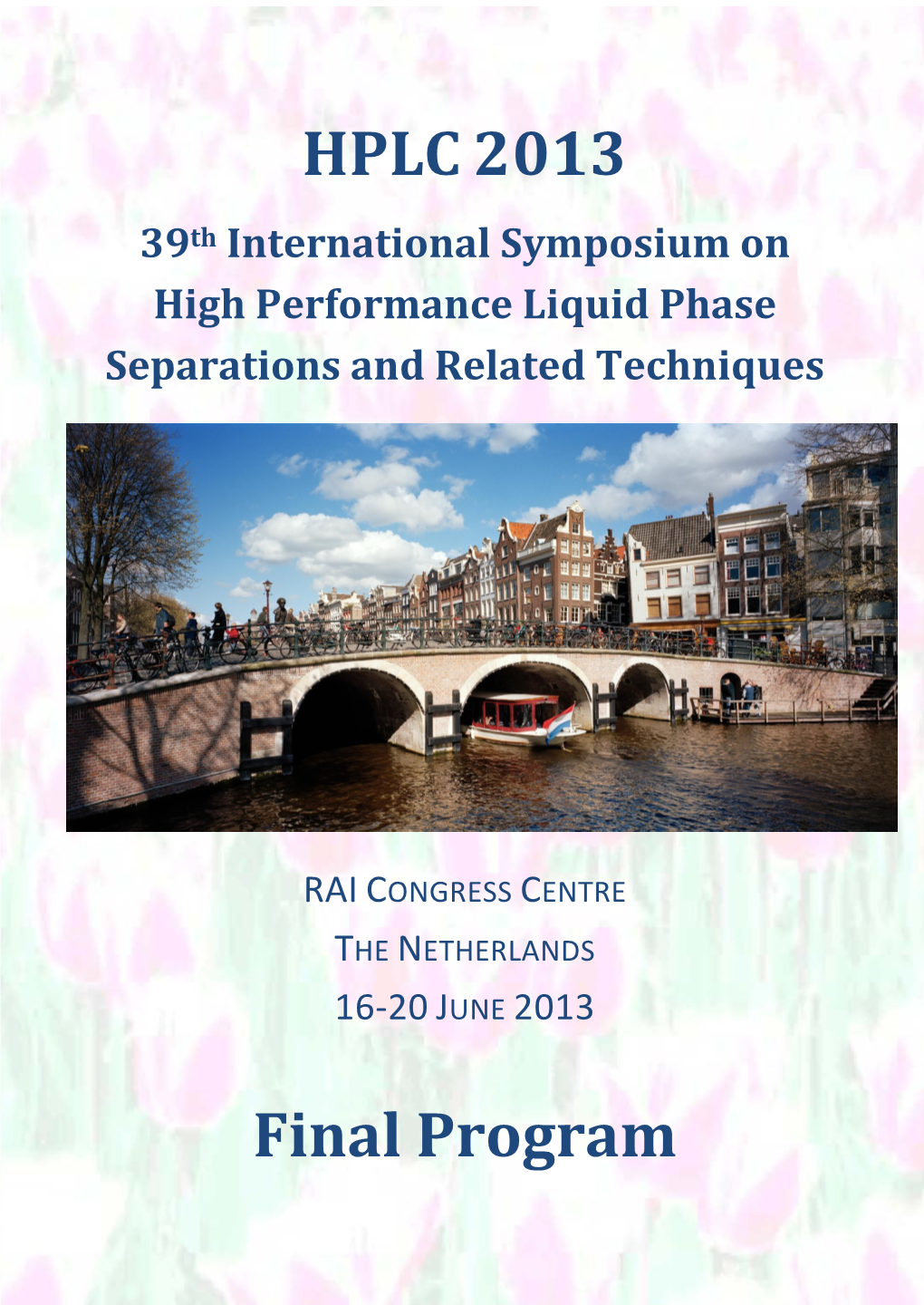 39Th International Symposium on High-Performance Liquid Phase