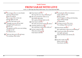 FROM SARAH with LOVE Hudba a Text Rob Tyger, Kay Denar, Sarah Connor, Album Green Eyed Soul (2001)