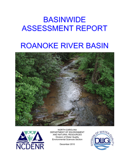 Basinwide Assessment Report Roanoke River Basin