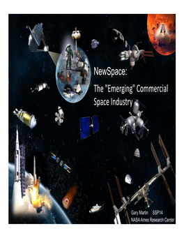 Newspace: the "Emerging" Commercial Space Industry