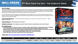 3Rd Rock from the Sun – the Complete Series