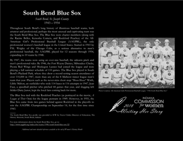 South Bend Blue Sox South Bend, St