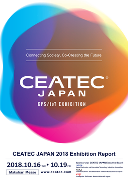 CEATEC JAPAN 2018 Exhibition Report
