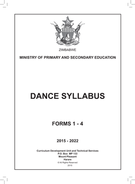 Dance Syllabus