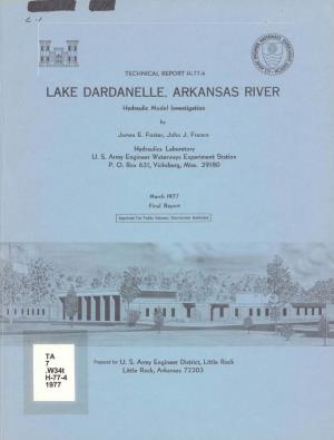 Lake Dardanelle, Arkansas River