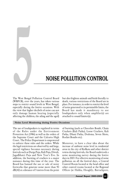 Noise Pollution Control