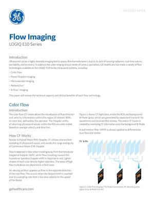 Flow Imaging LOGIQ E10 Series