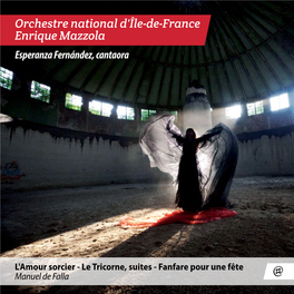 Orchestre National D'île-De-France Enrique Mazzola Esperanza Fernández, Cantaora