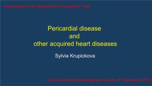 Pericardial Disease and Other Acquired Heart Diseases
