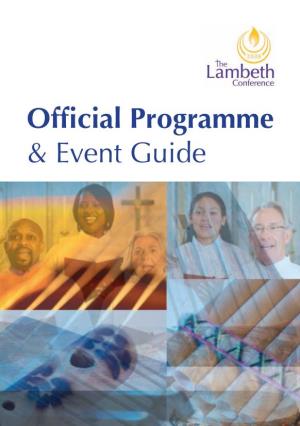 Official Programme & Event Guide