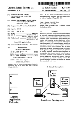 III IIHIIII US005457797A United States Patent (19) 11 Patent Number: 5,457,797 Butterworth Et Al
