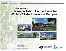 Wichita State Innovation Campus Transportation Connections For