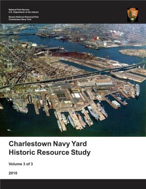 Charlestown Navy Yard Historic Resource Study