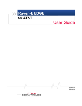 Raven-E EDGE for AT&T User Guide