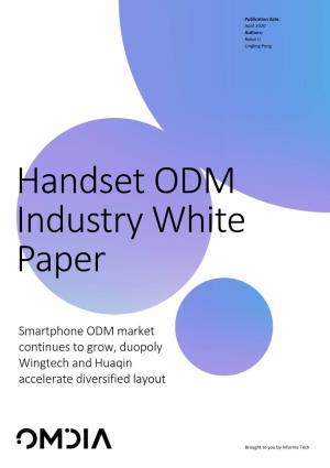 Handset ODM Industry White Paper