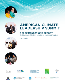 American Climate Leadership Summit