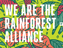 Rainforest Alliance 2017 Annual Report Landscapes