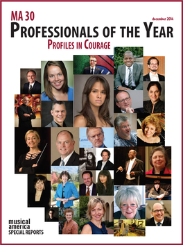 30 Professionals of the Year