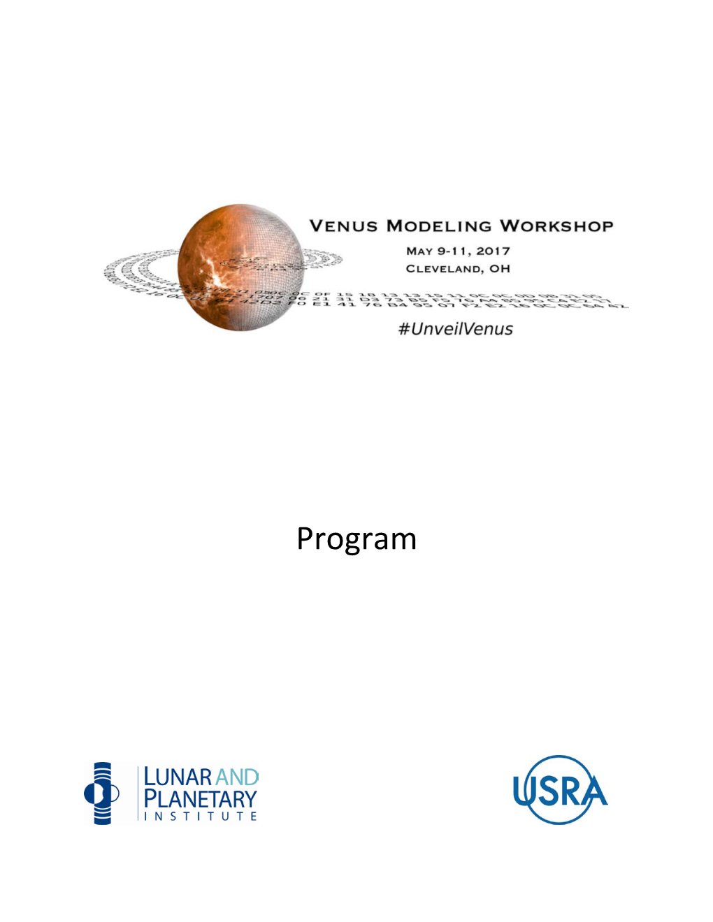 Venus Modeling Workshop