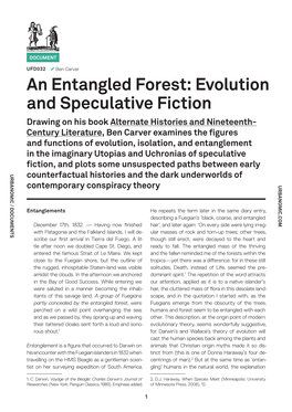 Evolution and Speculative Fiction