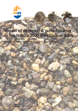 Impact of Demersal & Seine Fisheries in the Natura 2000-Area Cleaver Bank
