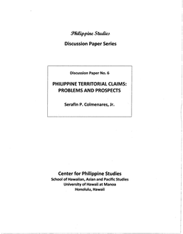 Colmenares Philippine-Territorial-Claims.Pdf