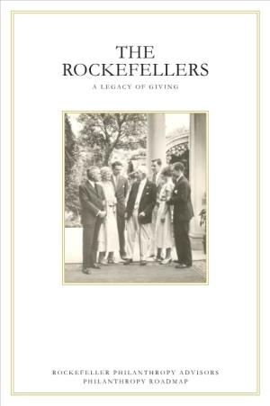 The Rockefellers a Legacy of Giving