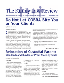 Family Law Review, November 2005