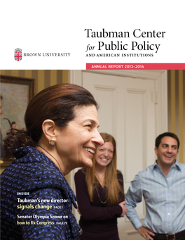 Taubman Center Public Policy