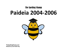 Paideia 2004-2006