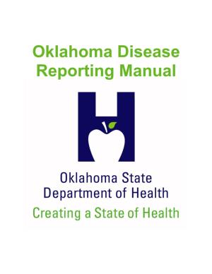 Oklahoma Disease Reporting Manual
