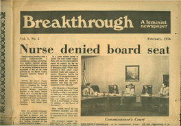 Nurse Denied .Board Seat