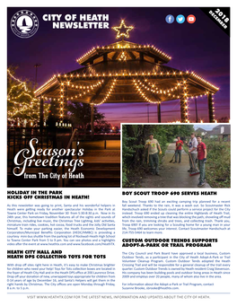 City of Heath Newsletter