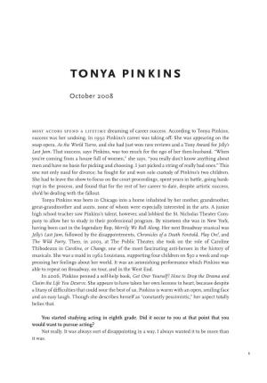 Tonya Pinkins
