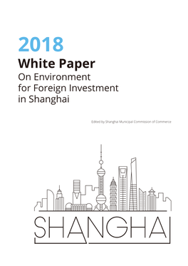 White Paper on Environment for Foreign Investment in Shanghai