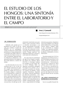 El Estudio De Los Hongos: Una Sintonía Entre El Laboratorio Y El Campo