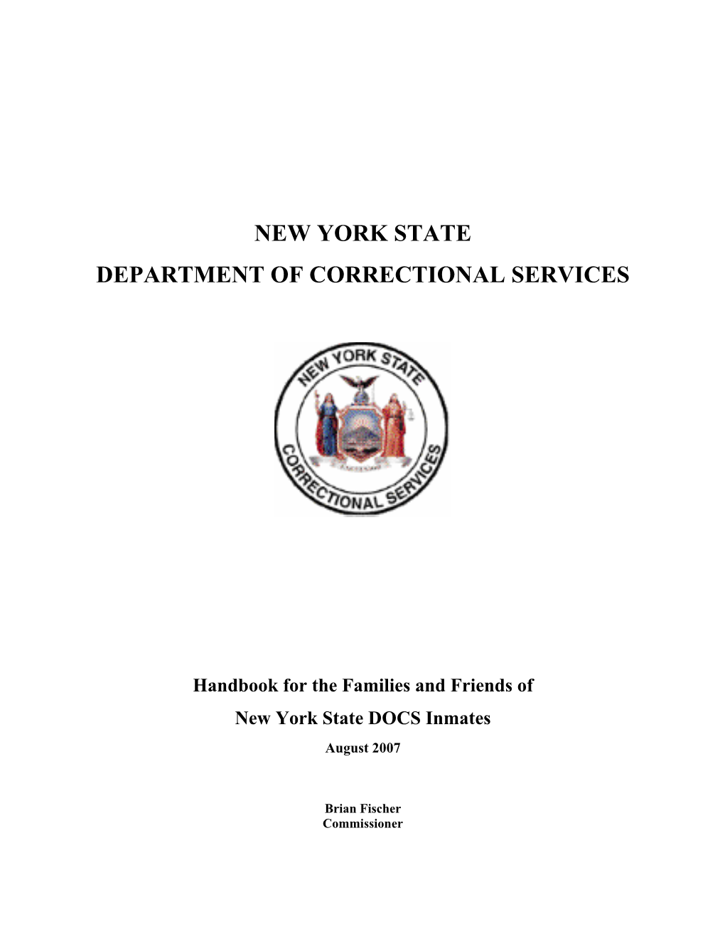 New York State Department of Correctional Services