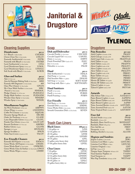 Janitorial & Drugstore