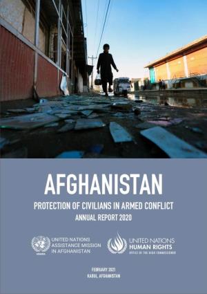 Afghanistan Annual Report on Protection of Civilians in Armed Conflict: 2020