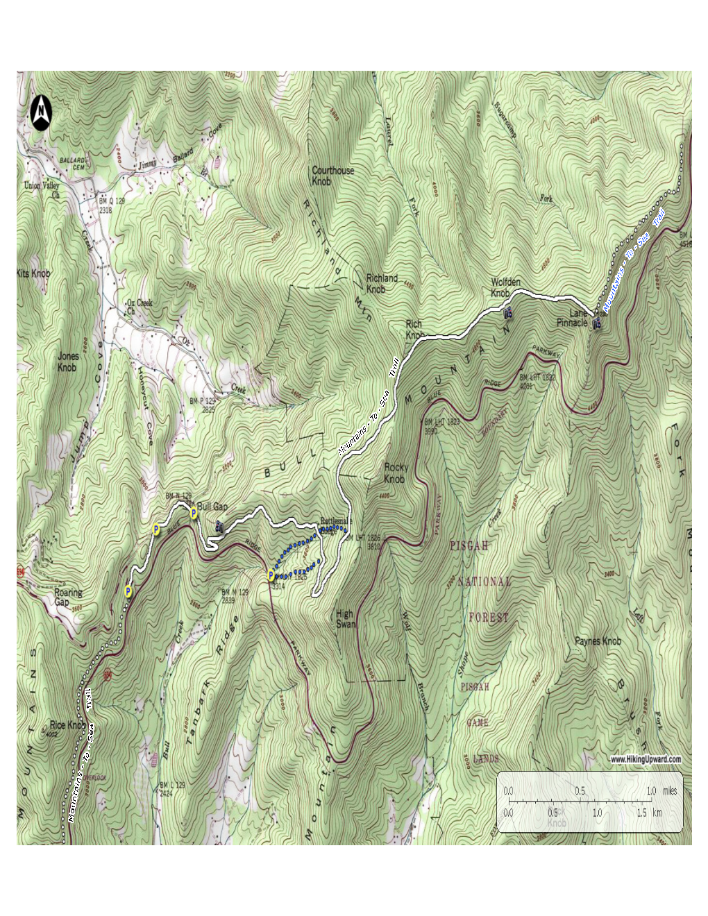 Lane Pinnacle – Pisgah National Forest, NC