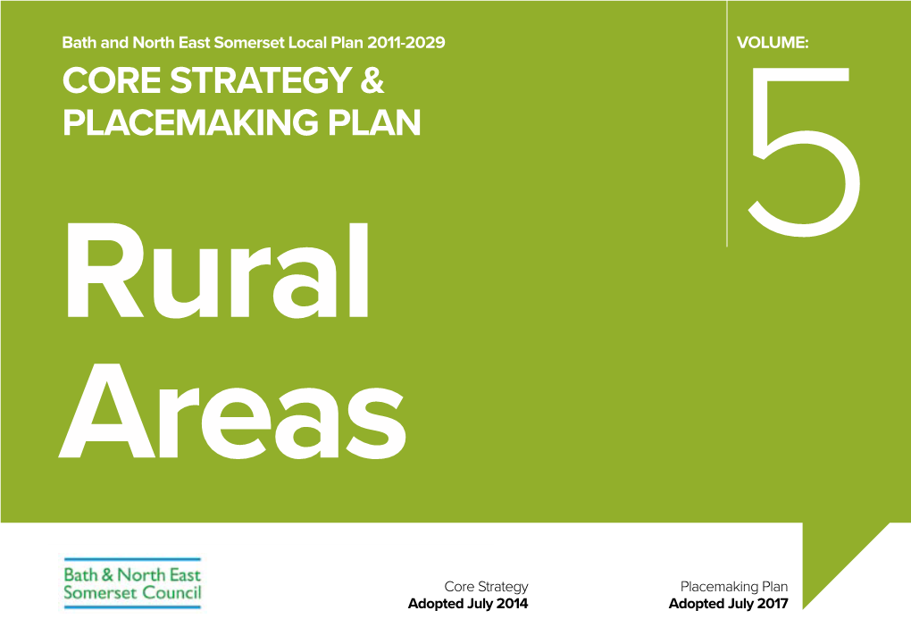 Core Strategy & Placemaking Plan