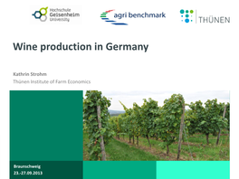 Wine Production in Germany