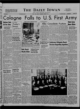 Daily Iowan (Iowa City, Iowa), 1945-03-07
