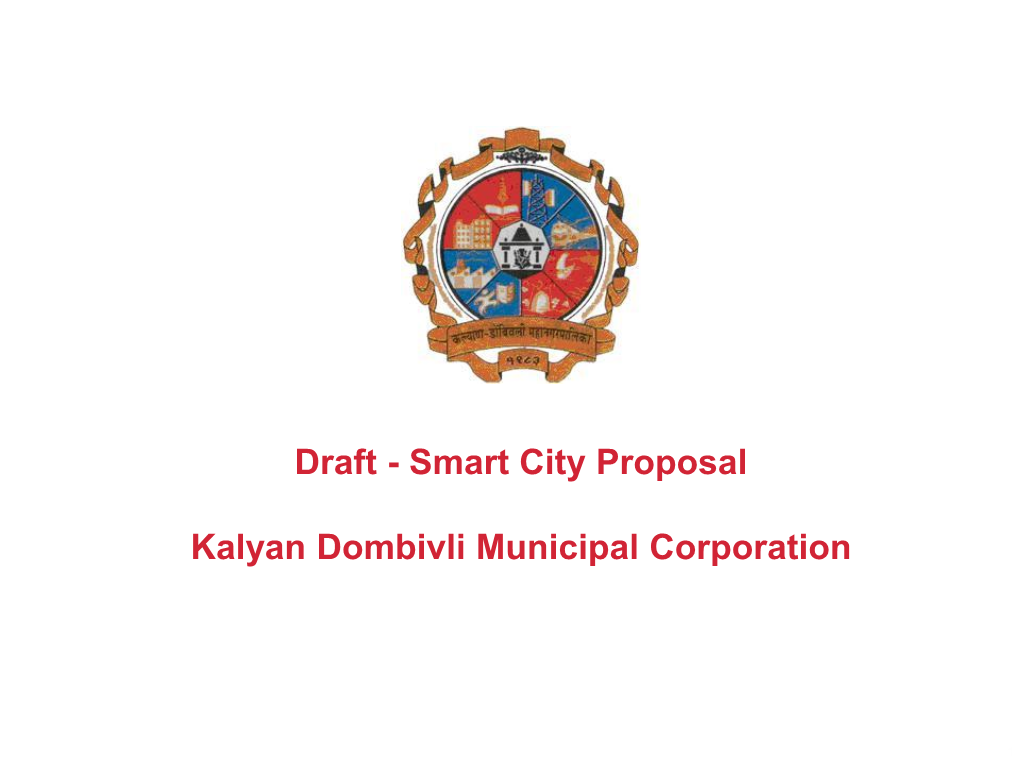 Draft - Smart City Proposal