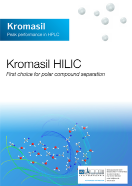 Kromasil HILIC First Choice for Polar Compound Separation