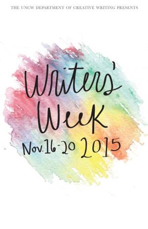 2015 Writers’ Week