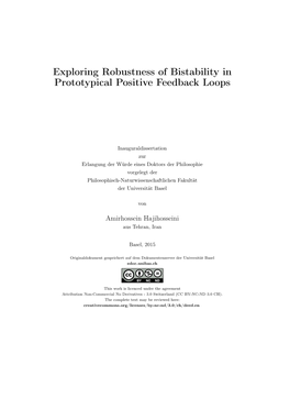 Exploring Robustness of Bistability in Prototypical Positive Feedback Loops