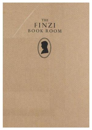 The Finzi Book Room at the University of Reading: a Catalogue