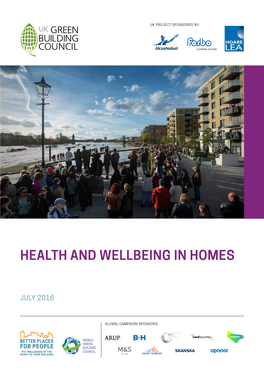Health and Wellbeing in Homes